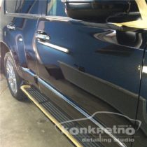 Полировка американца чёрного цвета