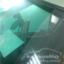Ремонт очень большой трещины на автостекле