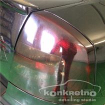 Мутные задние фонари Skoda
