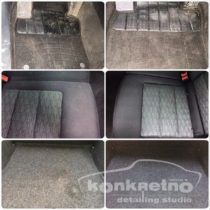 Удаление застарелых пятен в салоне авто