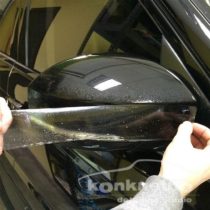 Антигравийная пленка на зеркало заднего вида