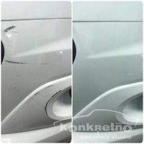 Удаление царапины без покраски, локальная полировка